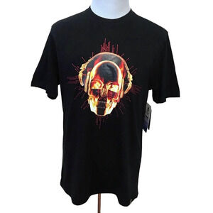 De-Kryptic NWT Black Graphic Shirt Men Various